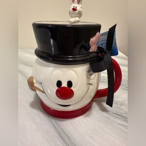 Rae Dunn Red and White Snowman Mug